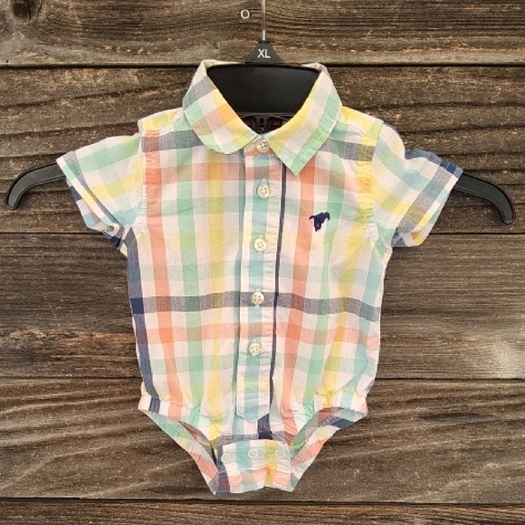 Wrangler Baby Boy Onesie Size 0-3 Months - Picture 1 of 8